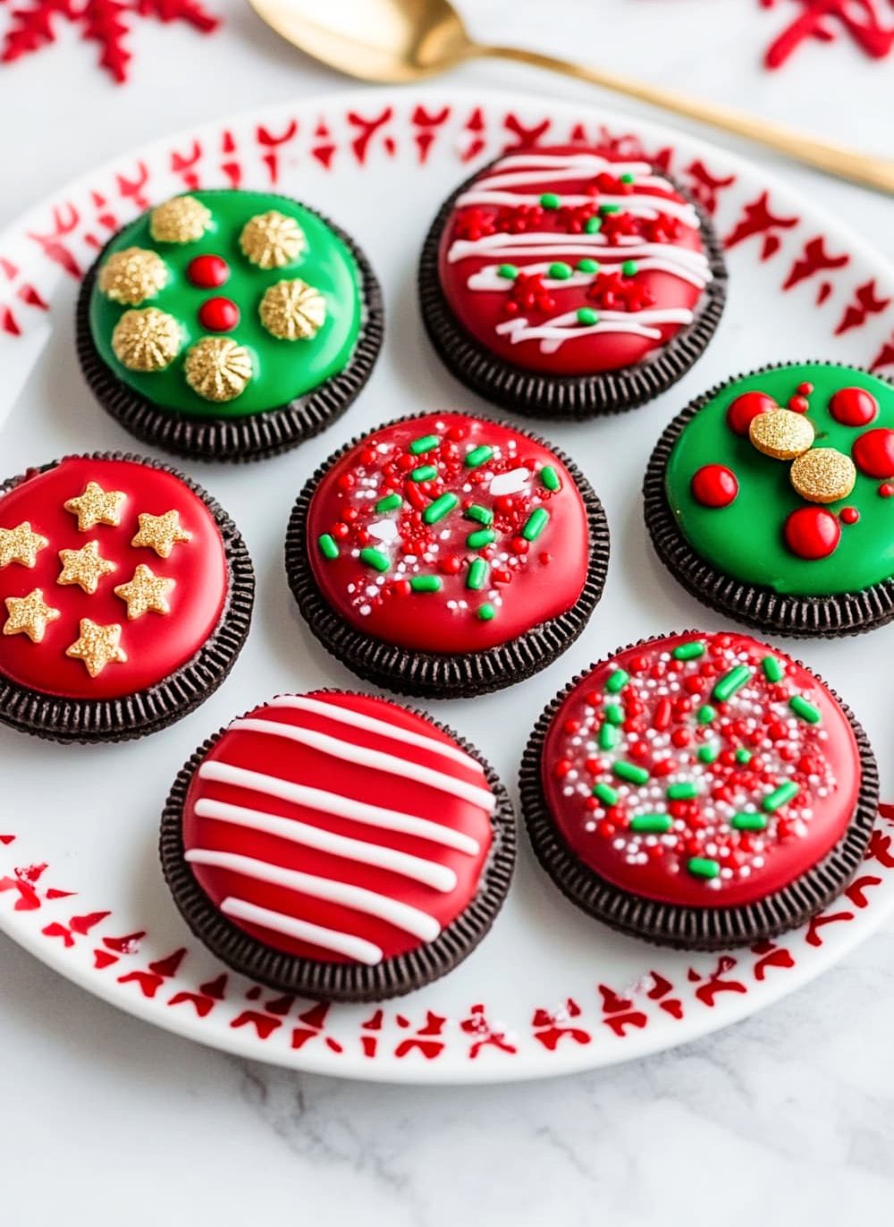 Christmas Oreo Cookies