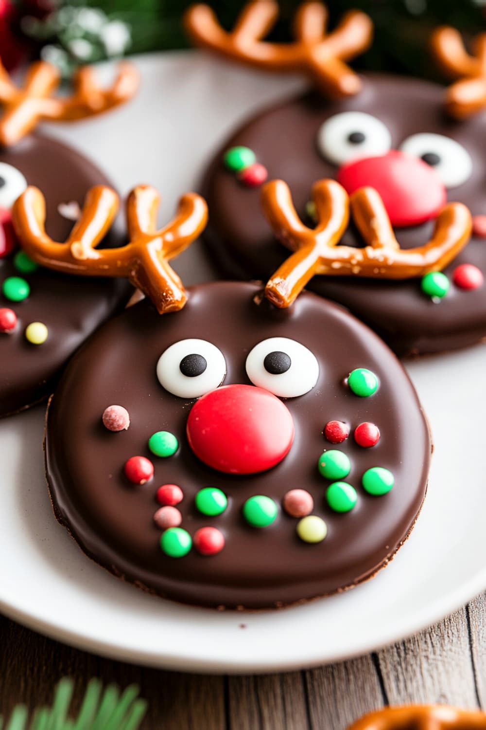 Reindeer Bark With Antlers