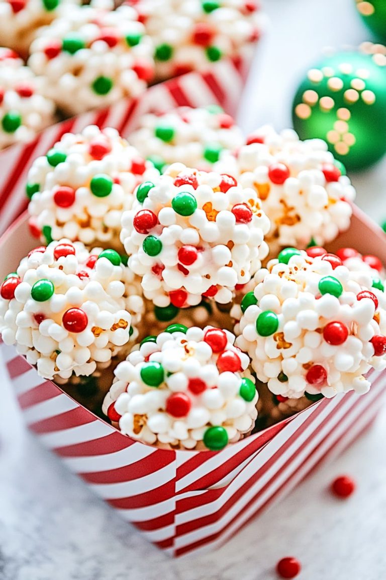 Christmas Popcorn Balls