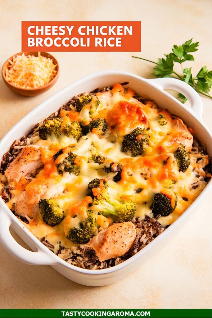 Creamy Cheesy Chicken and Broccoli Wild Rice