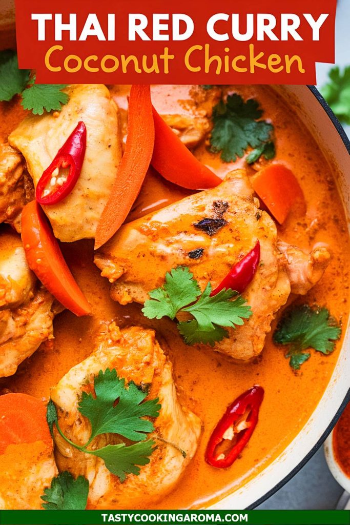 Thai Red Curry Coconut Chicken with Baby Carrots