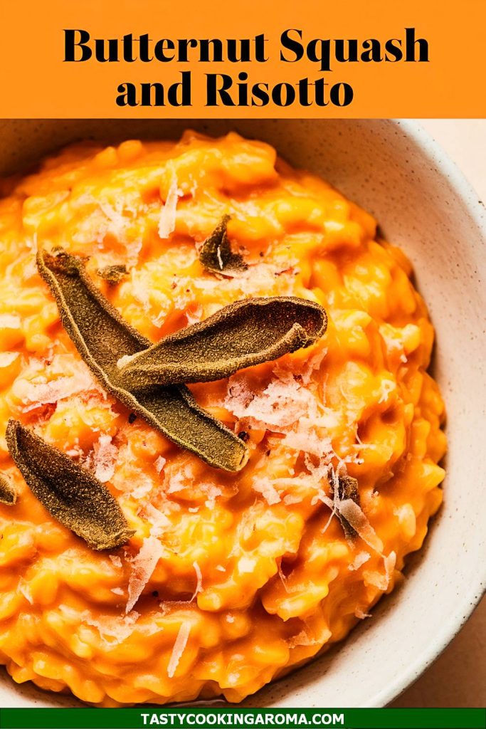 Creamy Butternut Squash and Sage Risotto