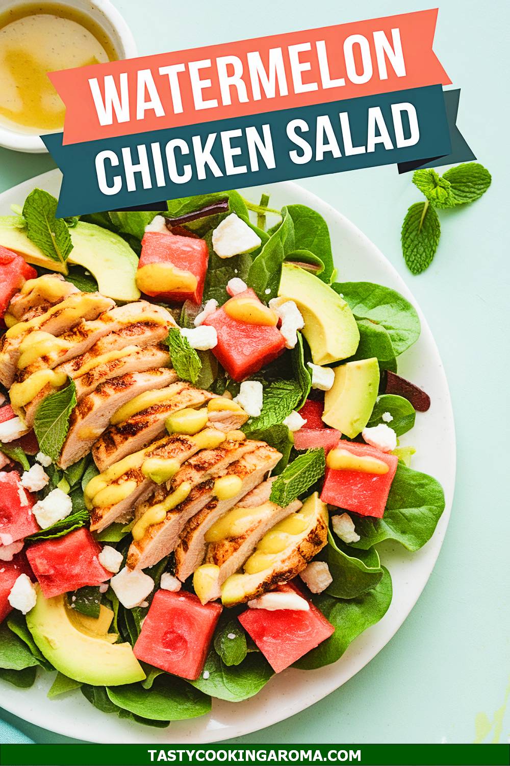 Watermelon & Southwest Chicken Summer Salad