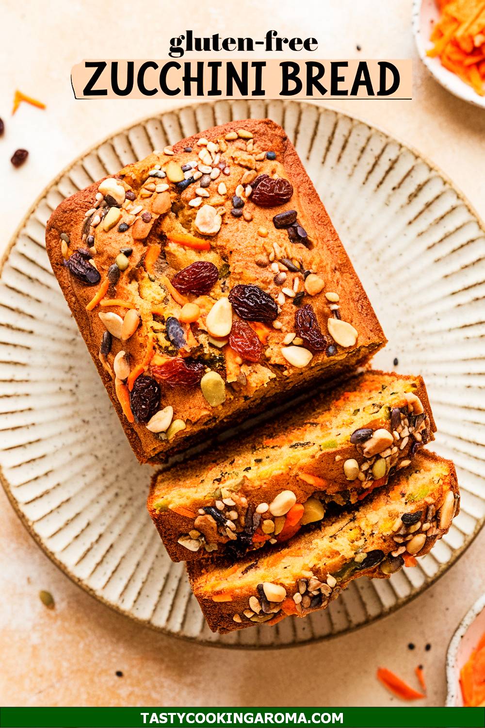 Gluten-Free Morning Glory Zucchini Bread