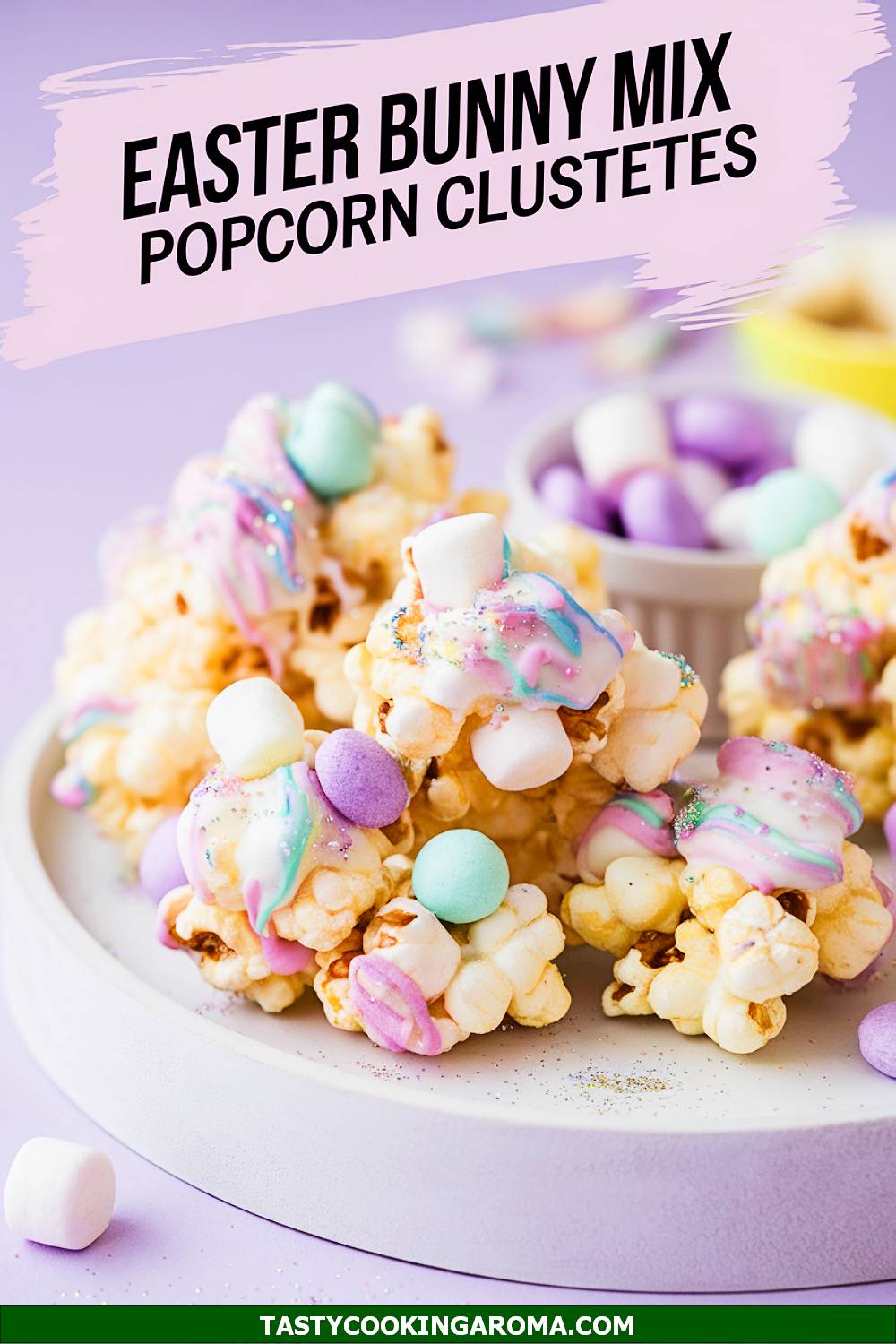 Easter Bunny Mix Popcorn Clusters