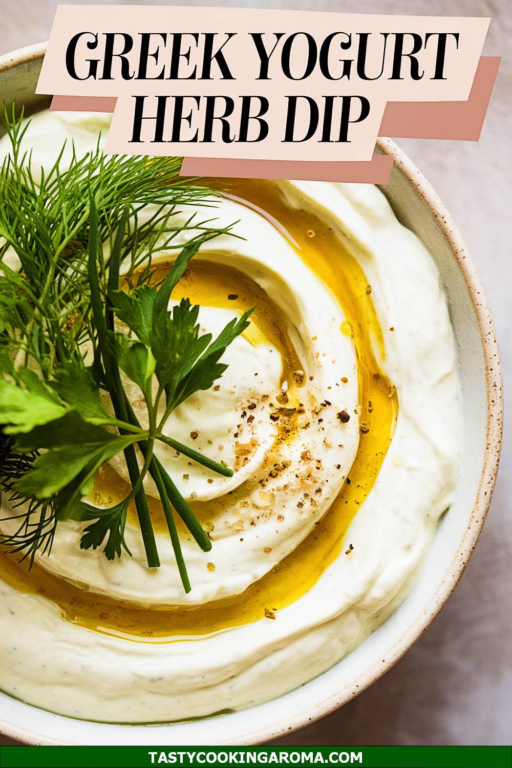 Greek Yogurt and Herb Garden Dip